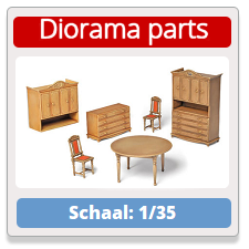 Diorama onderdelen 1/35