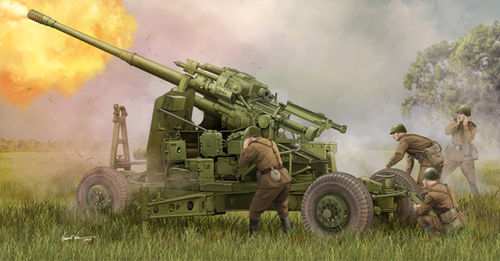 Soviet 100mm Air def.gun KS-19M2 1/35