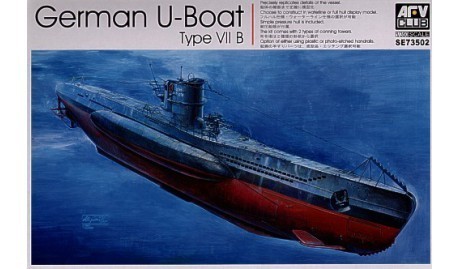 German U-Boat Type VII/B  1/350