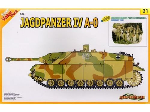 Jagdpanzer IV + crew ('45 Normandy)    1/35