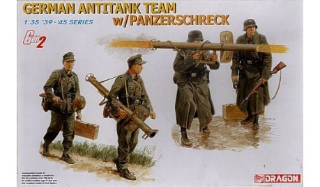 German Antitank Team with Panzerschreck   1/35