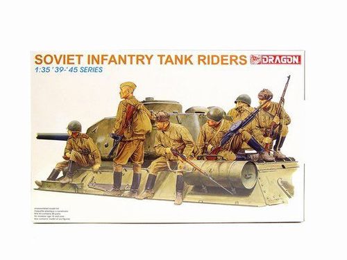 Sovjet infantry tank riders  1/35