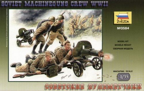 Soviet Machineguns w/Crew WWII