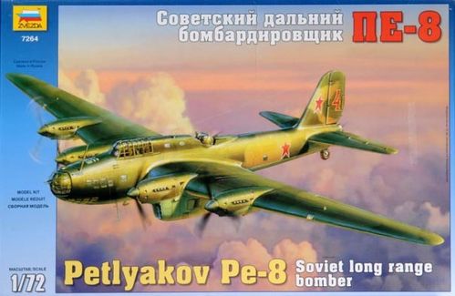 Pe-8 Soviet Long-Range Heavy Bomber WWII
