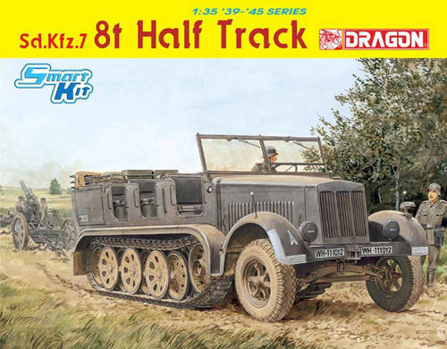 Sd.Kfz.7 8t Half Track Initial Production 1/35