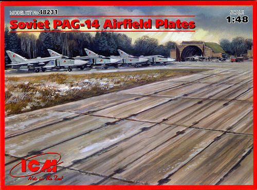 Soviet PAG-14 Airfield plates  1/48
