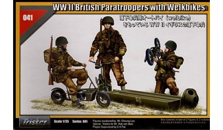 British Paratroopers w. Welkbikes 1/35