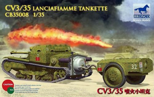 CV L3/35 Lanciafiamme Tankette   1/35