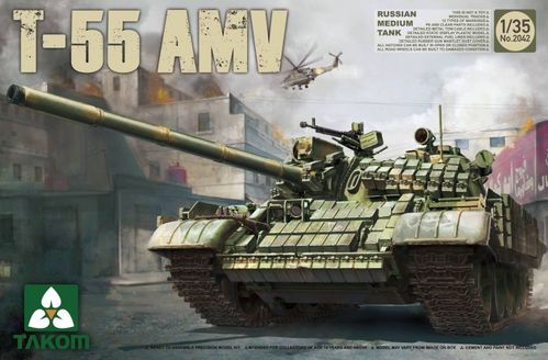 Russian Medium Tank T-55AMV   1/35