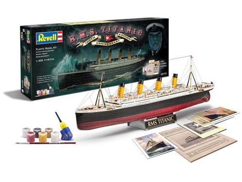 Titanic 100 Years Giftset + extra's  1/400