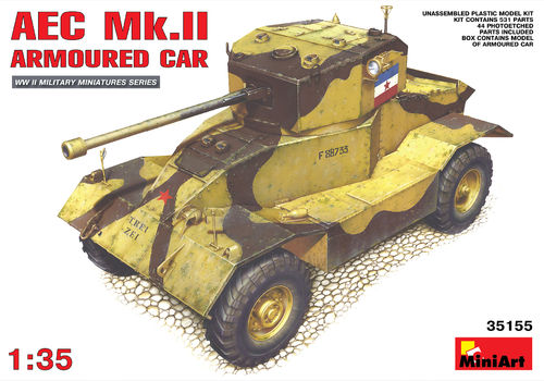 AEC Mk.II ARMOURED CAR Yugoslav  1/35