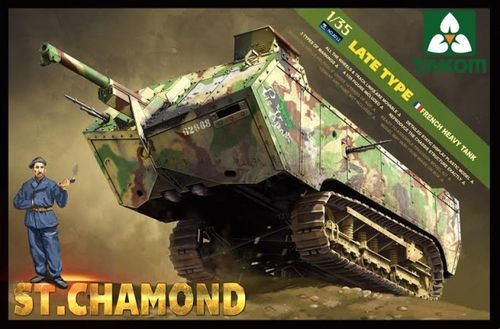 French Heavy Tank St.Chamond Late Type  1/35