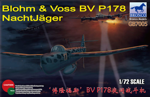 Blohm & Voss BV P178 NachtJäger  1/72