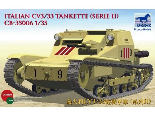 Italian CV L3/33 Tankette (Serie II) 1/35