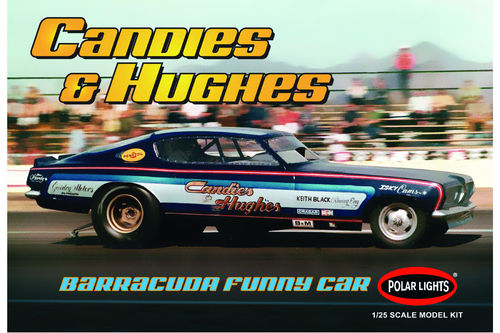 Vintage Candies & Hughes Barracuda Funny Car 1/25