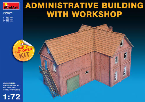ADMINISTRATIVE BUILDING WITH WORKSHOP 1/72
