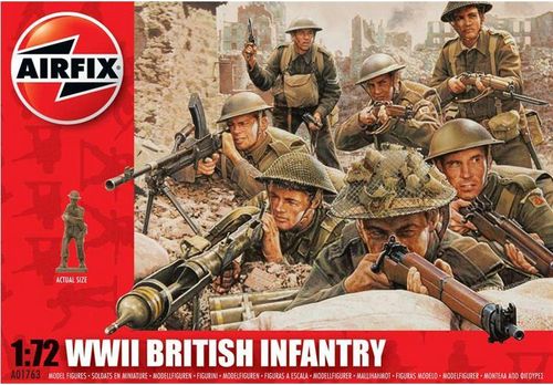 WWII BRITISH INF. N. EUROPE 1/72