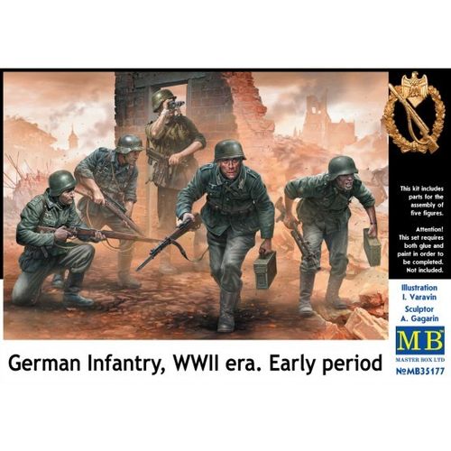 German infantry,WWII era. Early period  1/35