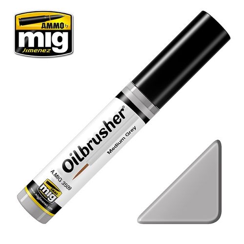 Oilbrusher: Medium Grey