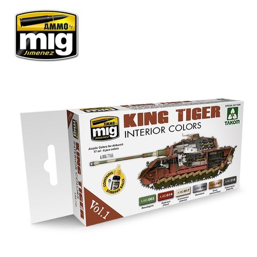 King Tiger Interior Color Set