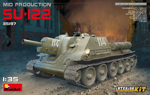 SU-122 (Mid Production+ Interior 1/35