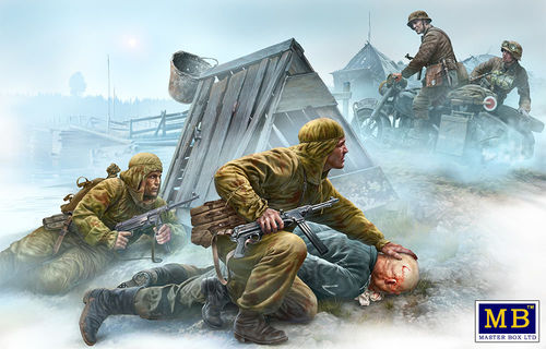 Crossroad,Eastern Front, WWII  1/35