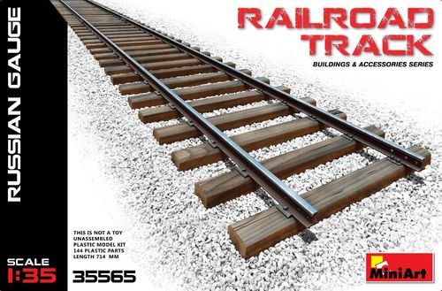 Railway track (Russian)  1/35