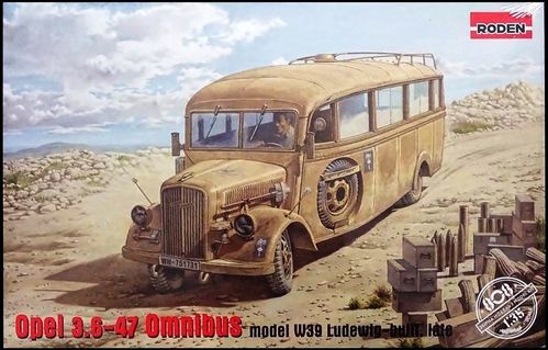 Opel Blitz 3.6-47 Omnibus W39Ludewig, late 1/35