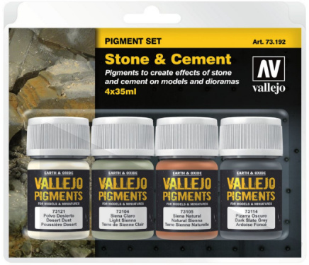 Stone & Cement Pigment Set
