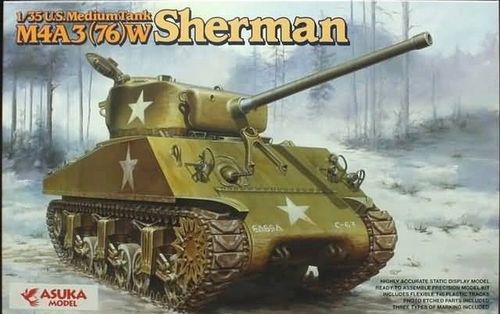 U.S M4A3(76)W SHERMAN 1/35