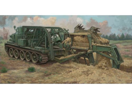 BTM-3 High-Speed Trench Digging Vehicle 1/35