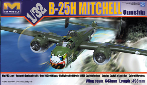 B-25H Mitchell Gunship 1/32