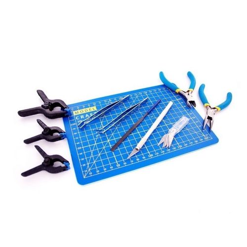 Plastic model tool set (15-delig)