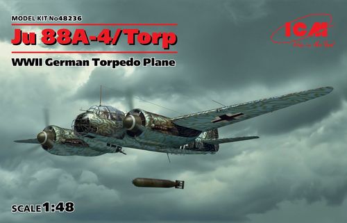 Ju 88A-4 Torp/A-17 WWII German Torpedo Plane 1/48