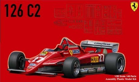 Ferrari 126 C2 Belgium GP  1982 1/20