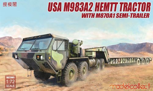 M983A2 HEMTT Tractor & M870A1 Semi-trailer  1/72