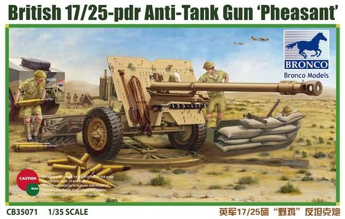 British 17/25 prd Anti-Tank Gun ‘PHEASANT’   1/35