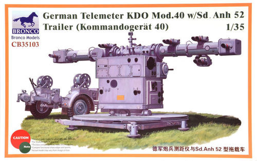 German Telemeter KDO Mod.40 w/Sd.Anh 52  1/35