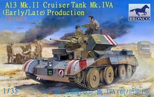 A13 Mk. II/Cruiser Tank Mk.IVA(Early/Late)Production 1/35