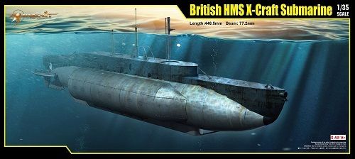 British HMS X-Craft Submarine 1/35
