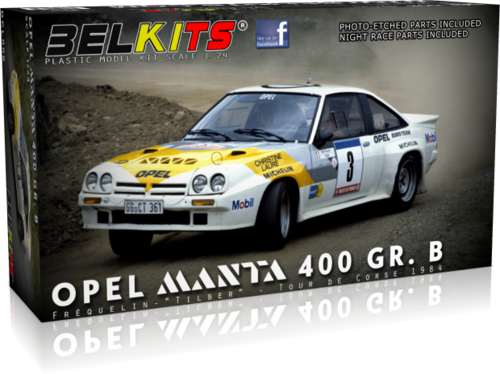 Opel Manta 400 GR. B '84 1/24
