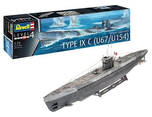 German Submarine Type IX C U67/U 1/72