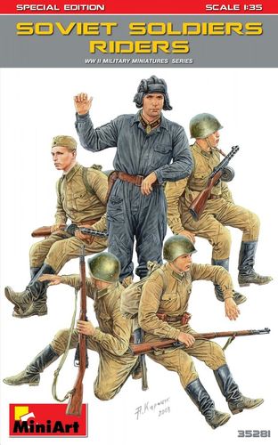 Soviet Soldier Riders Spec.edition 1/35