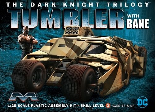 Batman Armored Tumbler with Bane 1/25