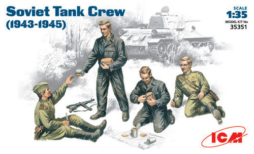 Soviet Tank Crew (43/45) 1/35