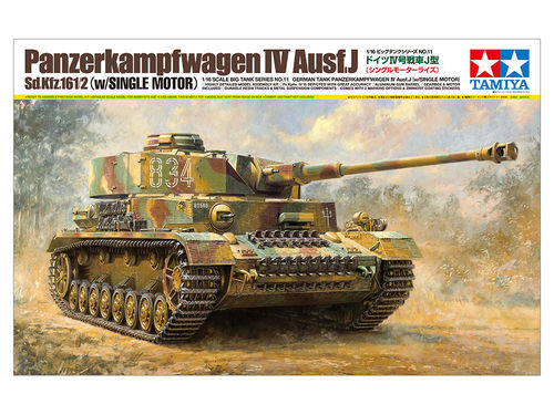 Panzerkampfwagen IV Ausf.J (w/Single Motor)   1/16