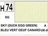 H-74 Sky (duck-egg green) Semi-gloss 