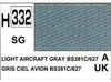 H-332 Light Aircraft Gray BS381C/627 Semi-gloss 