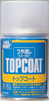 Mr.Topcoat Flat Spray (86 ml)