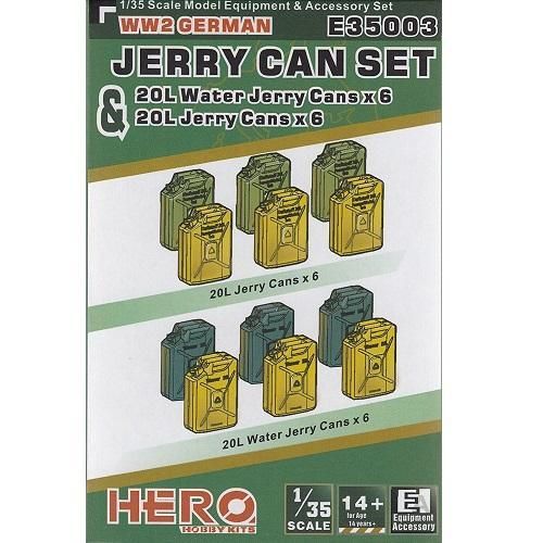 WWII German Jerry Can set 1/35